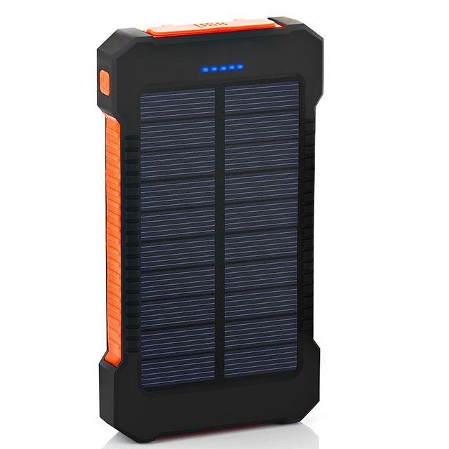 Carregador Solar Portátil Power Bank Solar