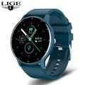 Lige 2022 novo Smartwatch masculino tela de toque completa esporte fitness