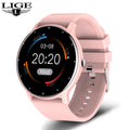 Lige 2022 novo Smartwatch masculino tela de toque completa esporte fitness