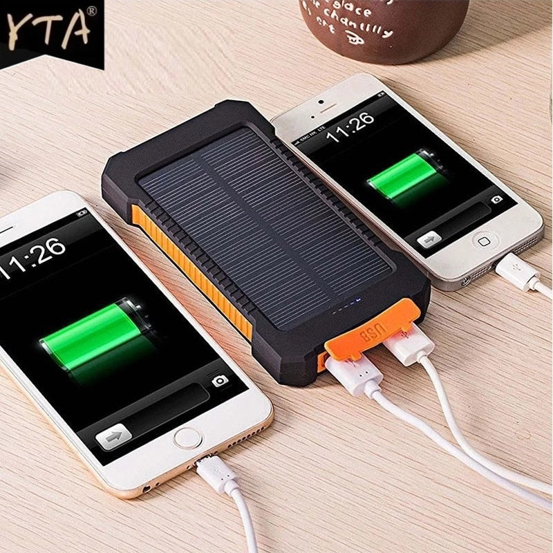 Carregador Solar Portátil Power Bank Solar